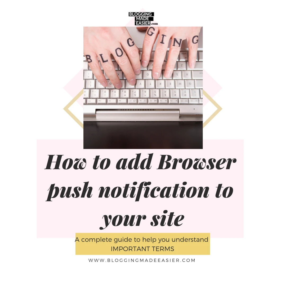 how to add browser push notification to your site
