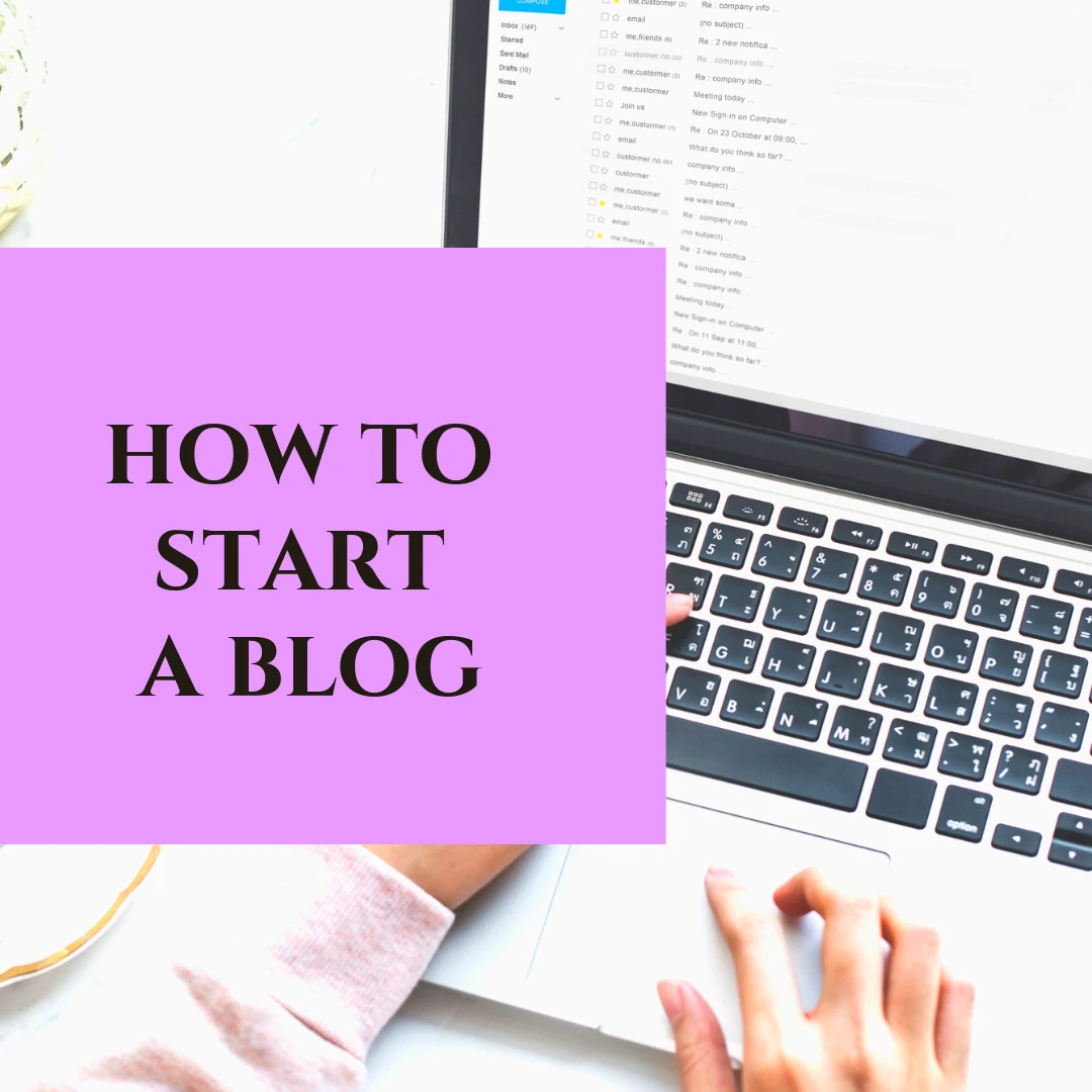 How to start a blog website