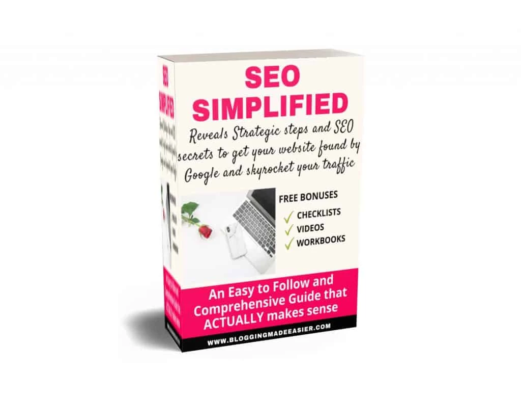 SEO simplified ebook 3d cover