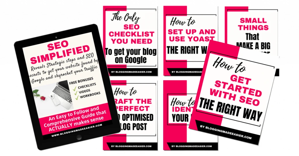 SEO simplified for bloggers